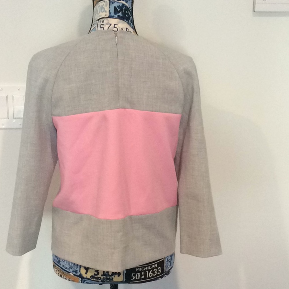 C.O.S. Structured Color Block Top Sz 6 - image 2